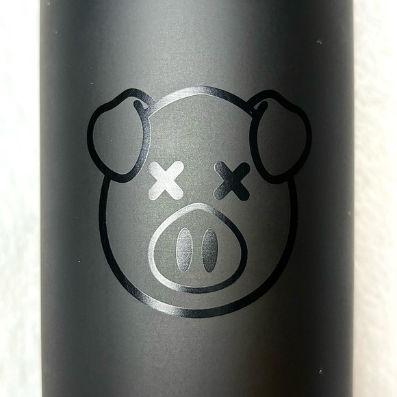 Shane Dawson Matte Black Pig Tumbler Stainless Steel New - Picture 9 of 14
